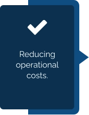 Reducing operational costs.