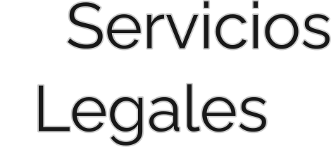 Servicios  Legales